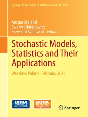 cover image of Stochastic Models, Statistics and Their Applications